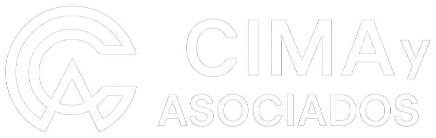 Logo footer de CIMA y Asociados, abogados expertos en España.